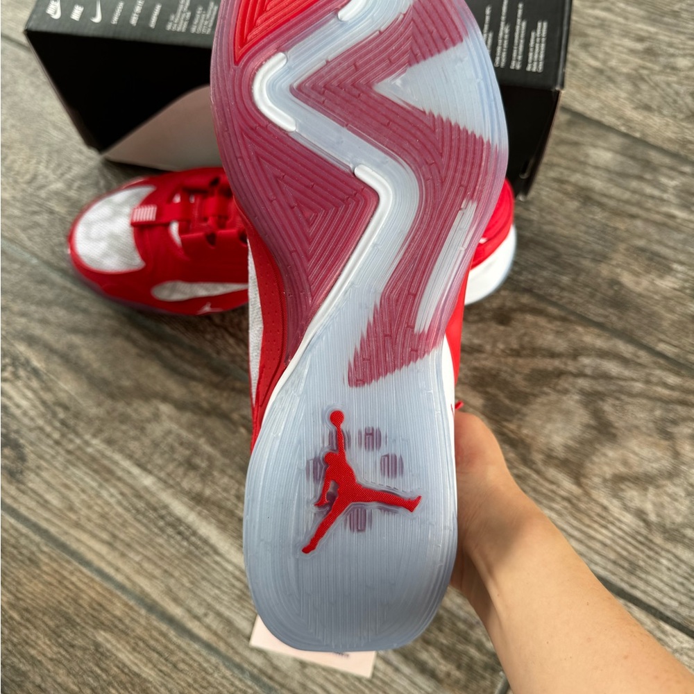 Brand New Air Jordan Luka 2 TB Men’s Sneakers “University Red” FN7400 160 - Picture 12 of 14